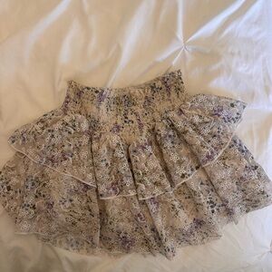 KatieJ NYC floral kids skirt